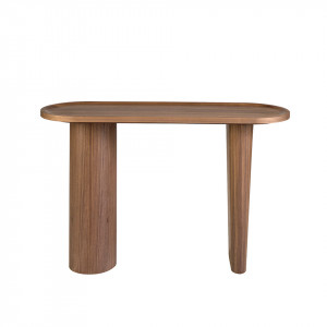 ROSAL design konzolasztal - dió - 120cm