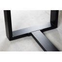 BARRACUDA-II modern teakfa konzolasztal 150cm