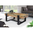 BARRACUDA-II design teakfa dohányzóasztal - 130cm