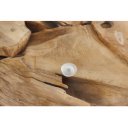 RIVERSIDE modern teakfa dohányzóasztal - 80cm