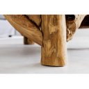 RIVERSIDE modern teakfa dohányzóasztal - 80cm