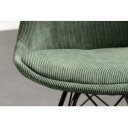 SCANIA design kordbársony szék - zöld