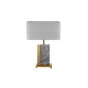 ELEGANCIA design asztali lámpa - szürke márvány