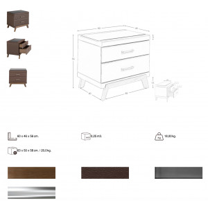 SOLANSA prémium éjjeliszekrény