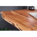 MAMMUT állítható magasságú akác íróasztal - 140cm