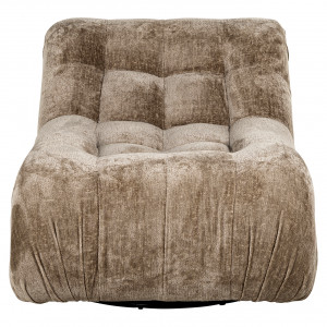 ROSSA exkluzív forgófotel - taupe/mályva/beige