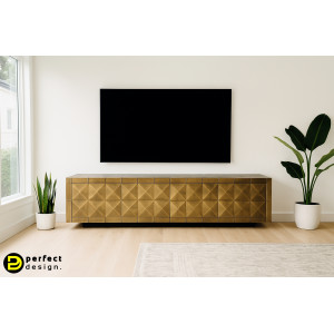 COLLADA exkluzív tömörfa Tv-szekrény - 220cm RICHMOND