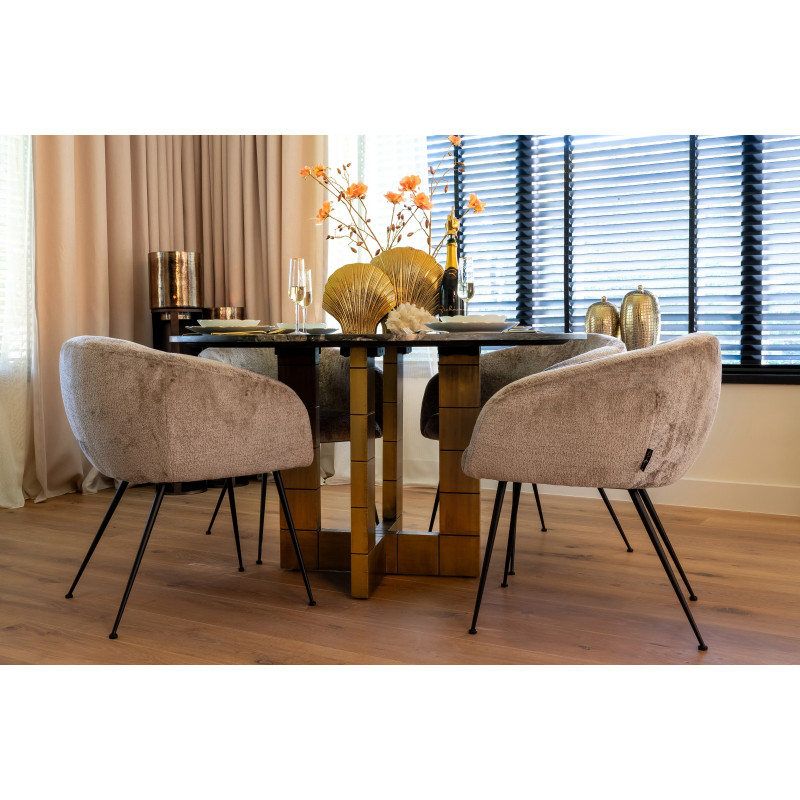 COLLADA exkluzív kerek étkezőasztal - 130cm