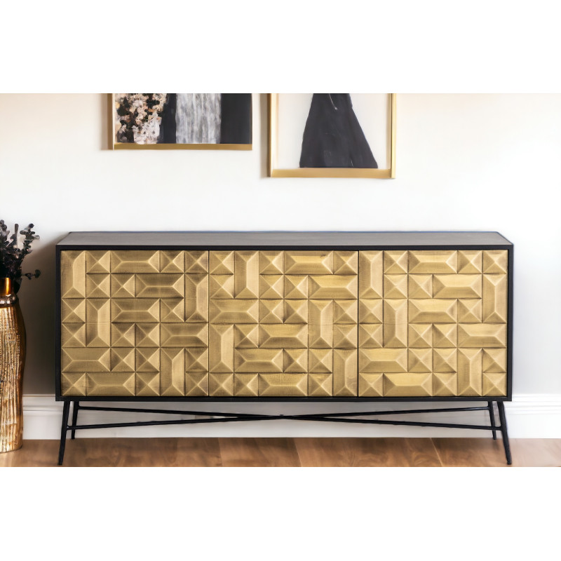 MILLET exkluzív komód - 160cm - arany