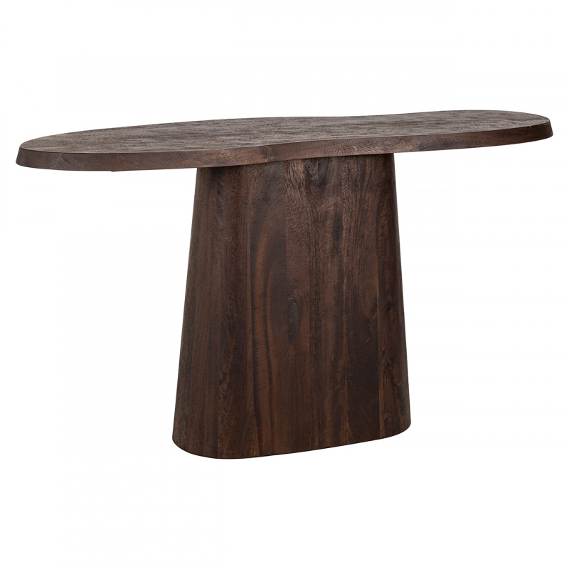 LANCET DARK exkluzív mangófa konzolasztal - 140cm