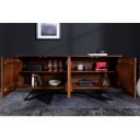 MOUNTAIN SOUL különleges kőfurnéros komód - 175cm - fehér