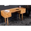 MATERA-II modern akác íróasztal - 130cm