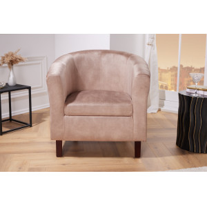 HEMINGWAY modern fotel - beige
