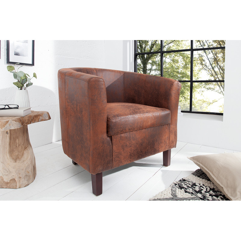 HEMINGWAY modern fotel - antik barna