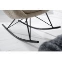 SWING design hintaszék - világosszürke bouclé