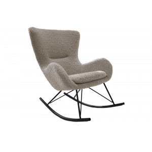 SWING design hintaszék - világosszürke bouclé