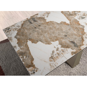 MONSANTO design bővíthető kerámia étkezőasztal - 180-260cm