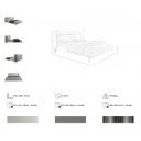 CARMONA exkluzív ágykeret - 180x200cm