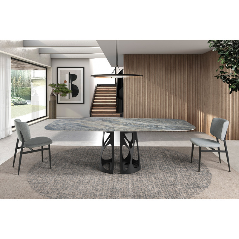 TORREBLANCA design kerámia étkezőasztal - 240cm