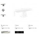 TORREBLANCA design kerámia étkezőasztal - 240cm