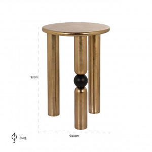 JAGGER design lerakóasztal - 38cm