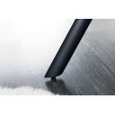 PAPILLON modern bársony ülőpad - 165cm - szürke