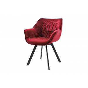 MATCH - design forgatható szék - bordó