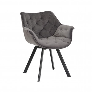 MATCH- III -design forgatható szék - szürke