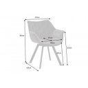 MATCH- III -design forgatható szék - zöld