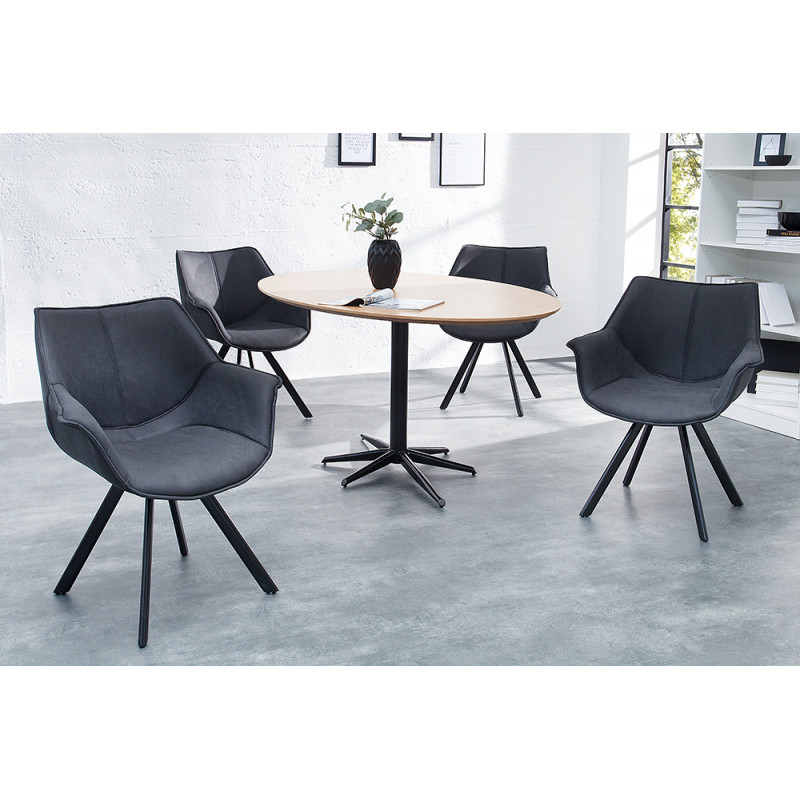 MATCH - II design forgatható szék - antracit
