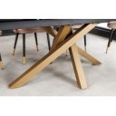 MARVELOUS exkluzív bővíthető étkezőasztal - szürke márvány - 180-220-260cm