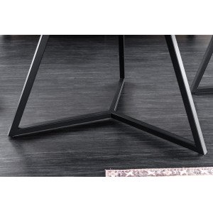 MARVELOUS exkluzív kerámia dohányzóasztal - 70/90cm