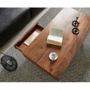 KIPLING prémium akác dohányzóasztal - 115cm