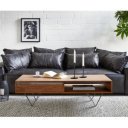 KIPLING prémium akác dohányzóasztal - 115cm