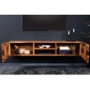 AMAZONAS design rózsafa fali TV-szekrény - 160cm