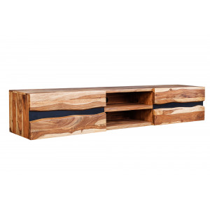 AMAZONAS design rózsafa fali TV-szekrény - 160cm