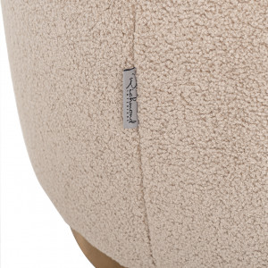 MAXIME exkluzív bársony forgófotel - beige