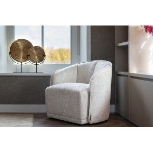 MARYNNE design fotel - beige RICHMOND