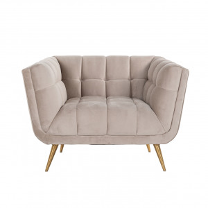 HOUXLEY exkluzív fotel - fehér/antracit/beige
