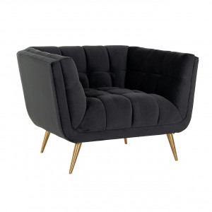 HOUXLEY exkluzív fotel - fehér/antracit/beige