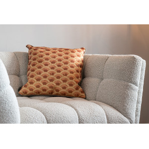 HOUXLEY exkluzív fotel - fehér/antracit/beige