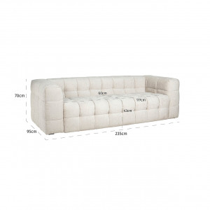 PUCCINI design kanapé - 235cm