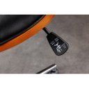 MANHATTEN design forgószék - fekete/dió