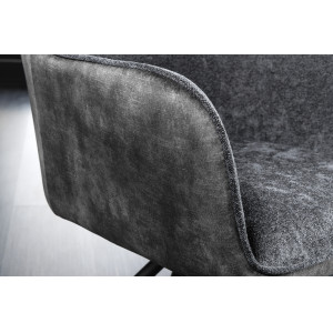 VERONA design forgatható szék - szürke