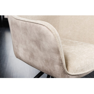 VERONA design forgatható szék - beige