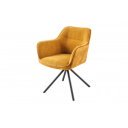 VERONA design forgatható szék - okker