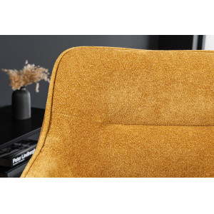 VERONA design forgatható szék - okker