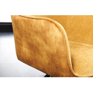 VERONA design forgatható szék - okker