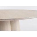 NAVIEN kerek mangófa étkezőasztal - 120cm