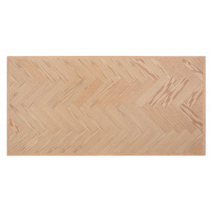 MIDEON modern étkezőasztal - 180cm - ezüst/fekete